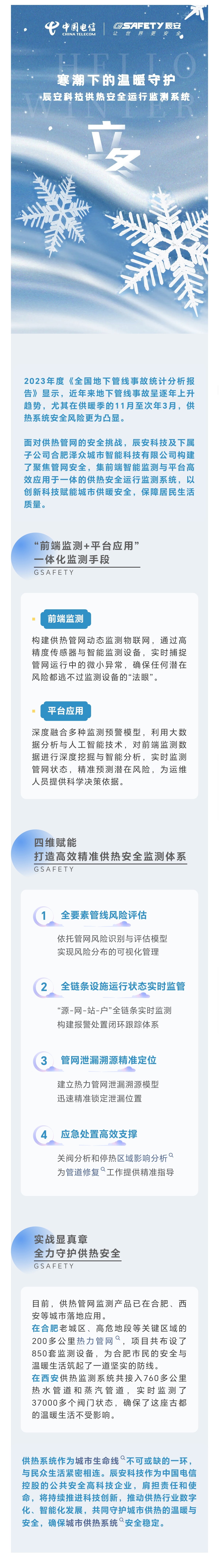 立冬？别怕！寒潮下的温暖守护：壹号娱乐供热安全运行监测系统